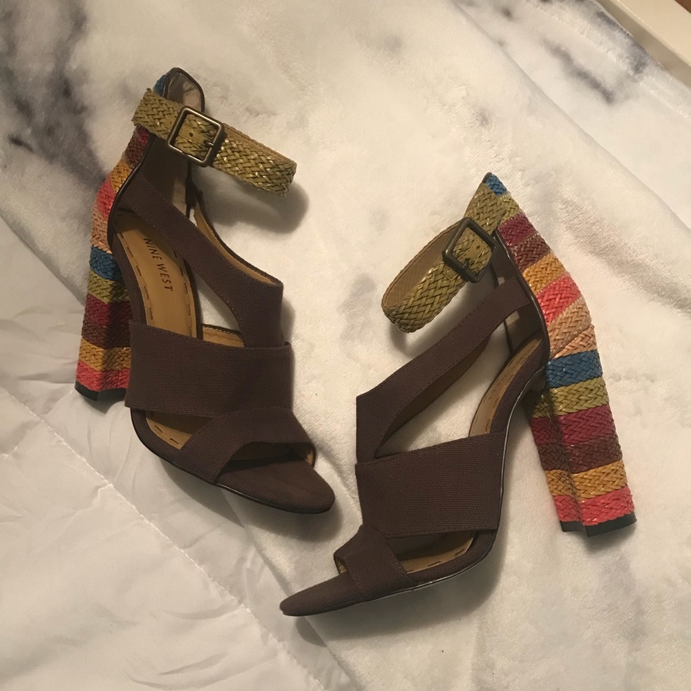 NWOT Nine West heels featured in vogue 
Size 8.5